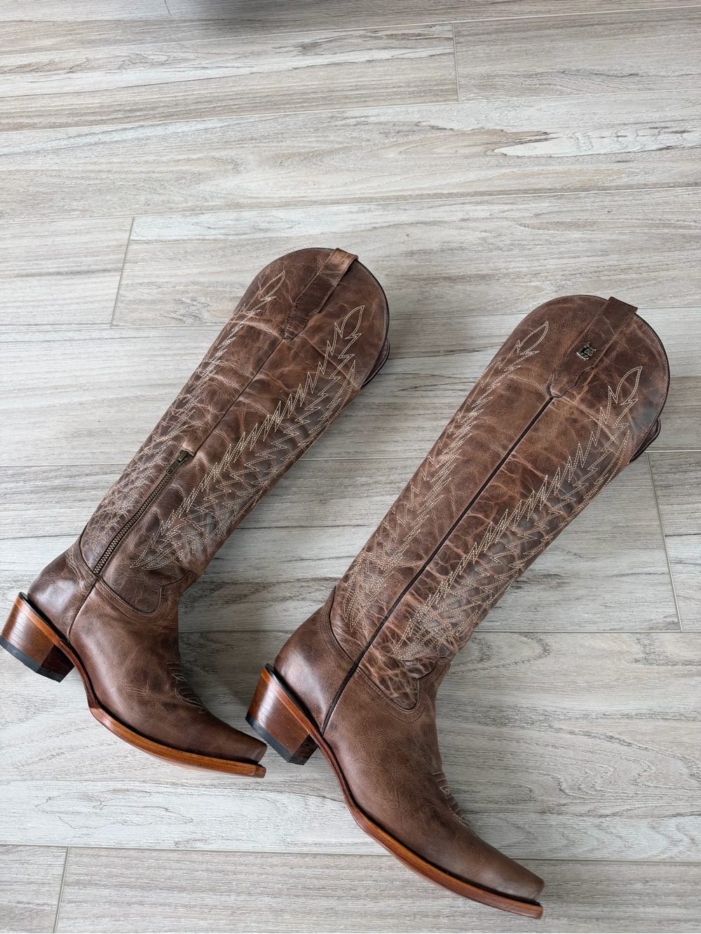 Women's Valentina tall neutral edition snip toe cowgirl boots
